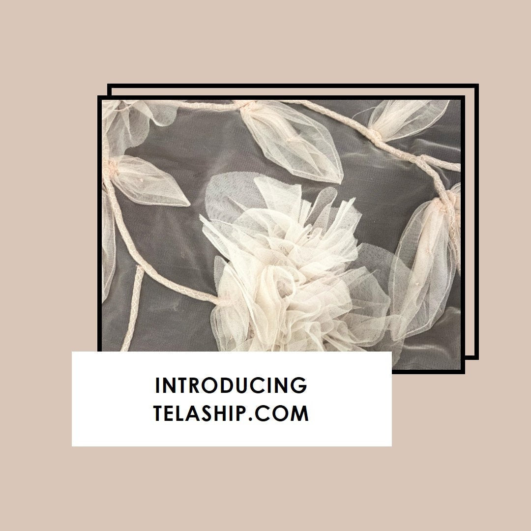 Elegant Floral Applique for Couture Wedding or Evening Gown - Mother of the Bride/Groom