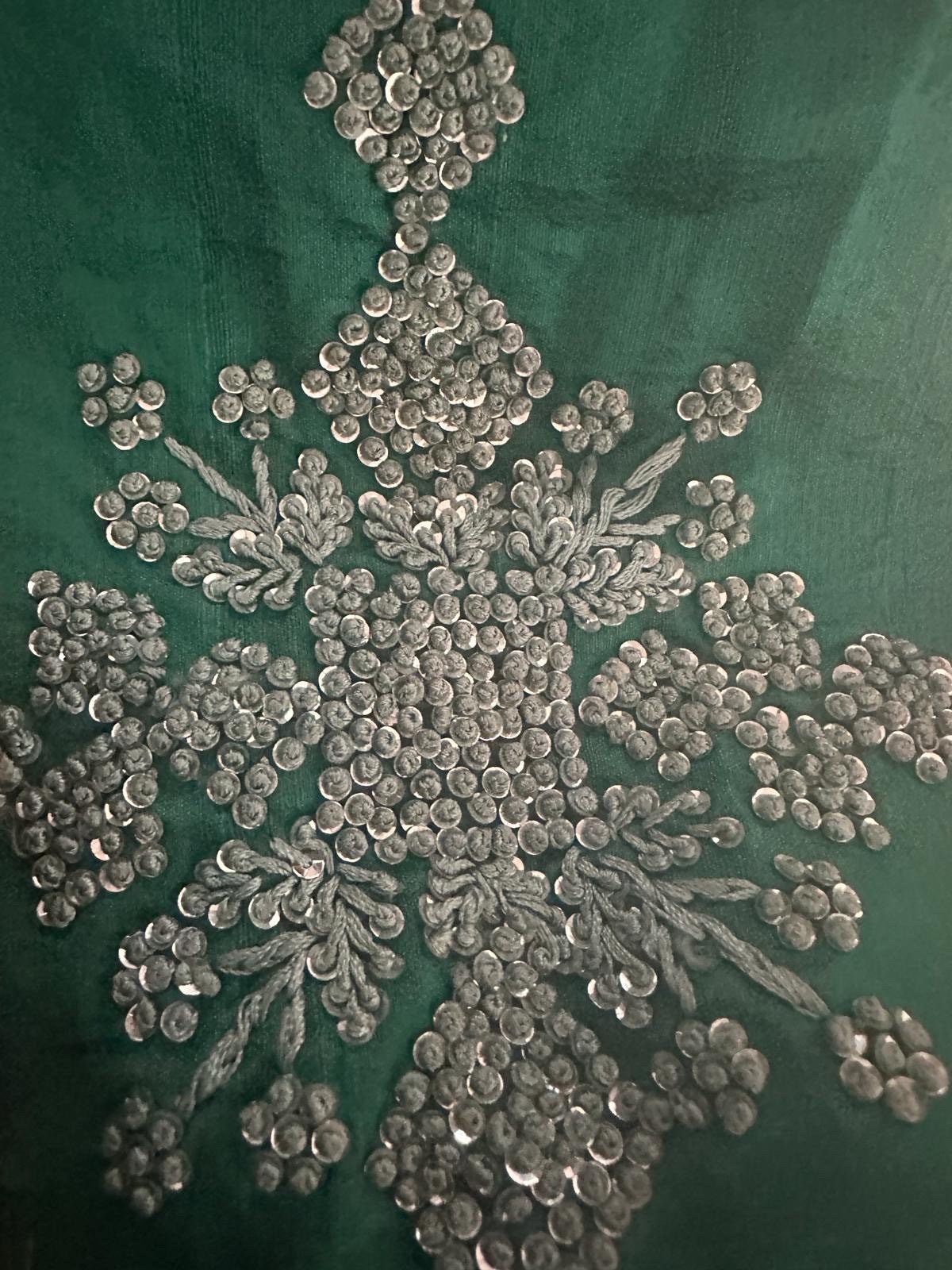 Ralph inspired hand embroidery patch applique embellishment with French knots