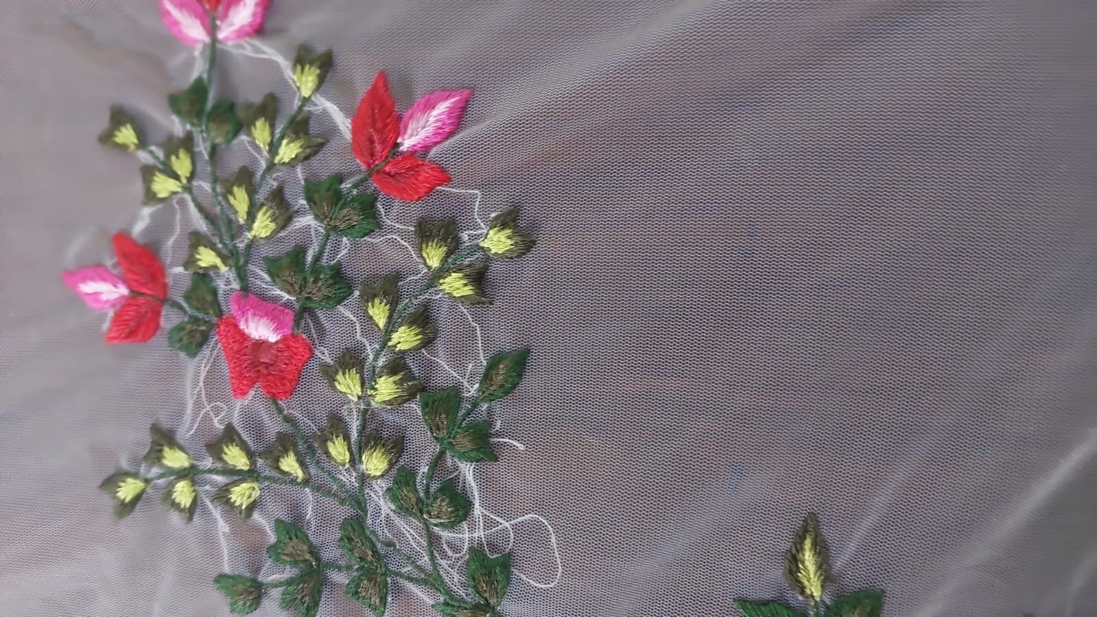 Naeem  inspired exquisite hand embroidery with silk thread for haute couture dress jacket gown shirt