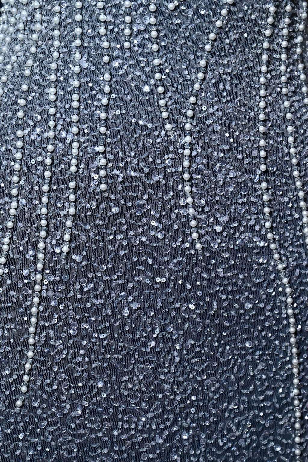 Handmade Luxurious fabric with heavy embroidery for a bridal dress, evening gown, or a princesses dress