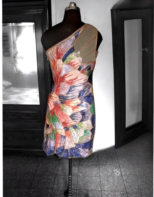 Custom made dress inspired from Gigi Hadid Gala dress with hand embrodiery custom colors and length
