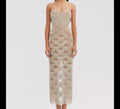 Custom dress  2023 RTW Collection cocktail dress Oscar inspired  embroidery dress wedding evening