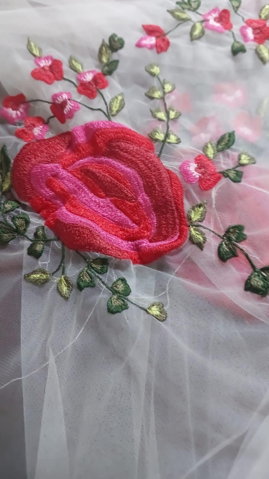 Naeem  inspired exquisite hand embroidery with silk thread for haute couture dress jacket gown shirt