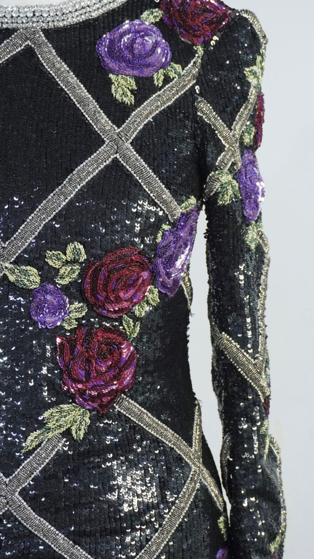 Haute couture cocktail dress custom made to size