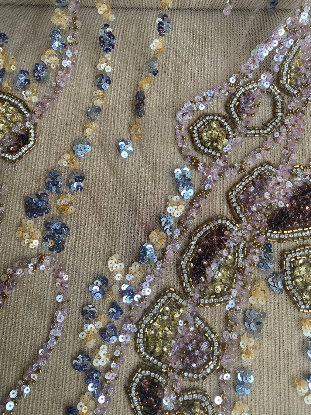 Exquisite Hand embroidery with heavy beading haute couture fabric with stones beads, Gown, couture 2023, bridal gown, mother of bride