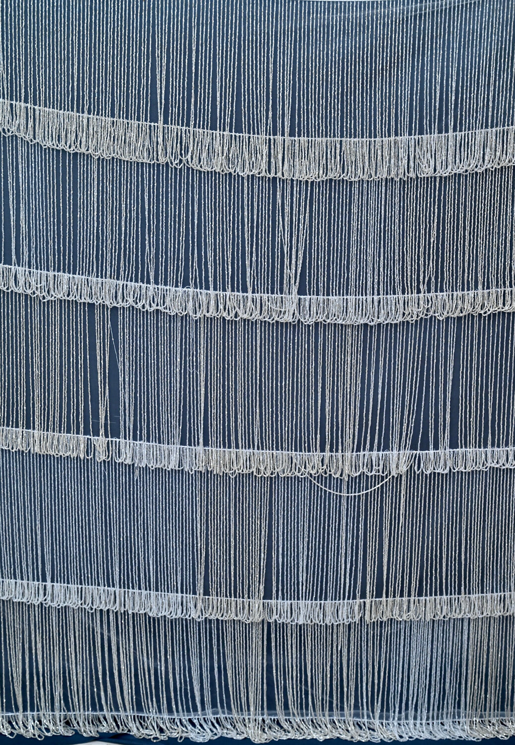 Handmade Luxurious fabric with heavy EMBROIDERY,  crafted for a bridal dress, evening gown, or your precious daughter's princesses dress