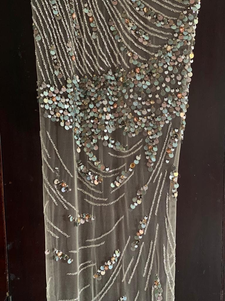 Monique 2024 inspo hand embroidery 3dfloral appplique  Bridal Bodice, Corset for Bride, Evening Gown, Mother of bride, Prom dress.