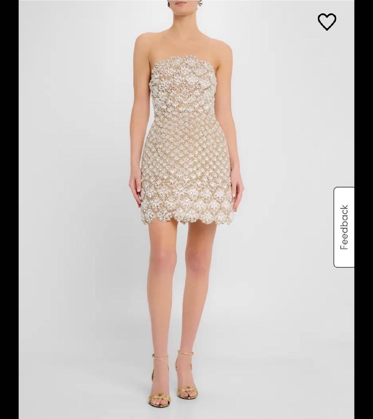 Full length Oscar  inspired custom dress  hand embroidery  dress for wedding cocktail dress , reception, mother of bride groom