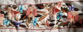 Collar patchwork  inspired hand embroidery patch applique embellishment belt trim 2 inch wide