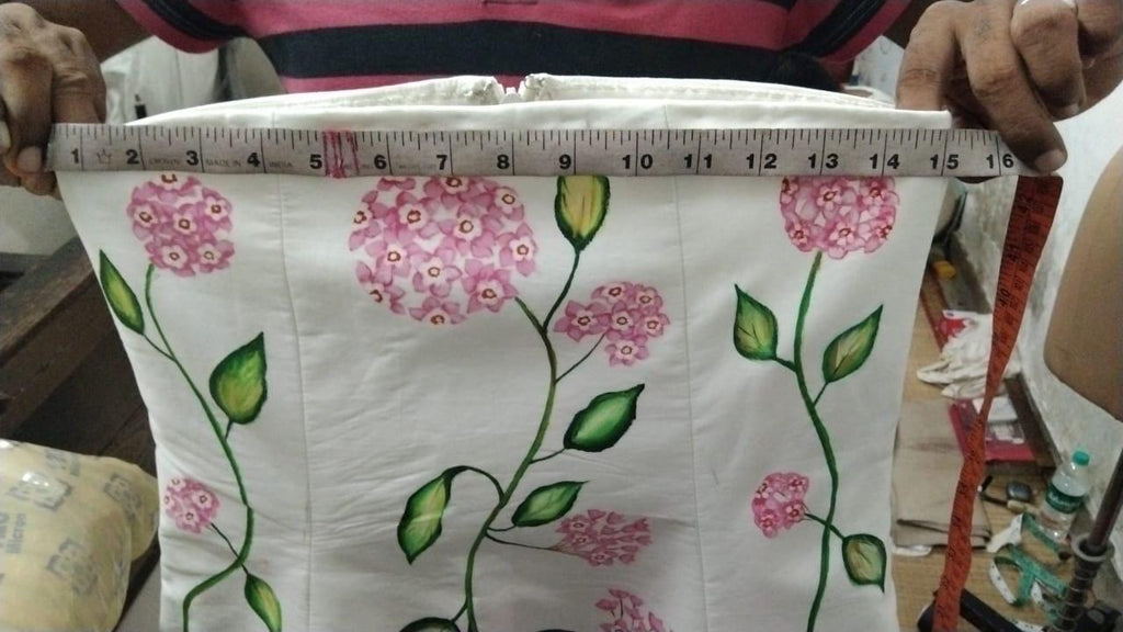 1 custom made gown PRINT/PAINT. Hand embrodiery hence some variances will occur